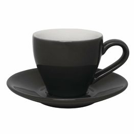 Olympia Cafe Espresso Saucer Charcoal alternative