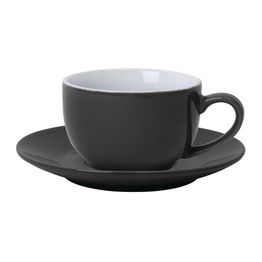 Olympia Cafe Saucer Charcoal (Fits GK075) - 158mm 6 1/4" alternative