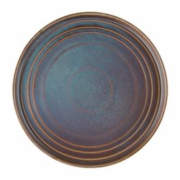 Olympia Cavolo Flat Round Plates Iridescent 270mm