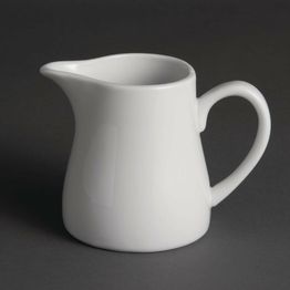 Olympia Whiteware Cream and Milk Jugs 305ml