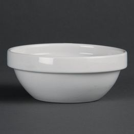 Olympia Whiteware Fruit Bowls 110mm