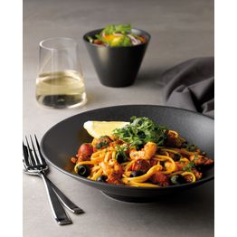 Seasons By Porcelite Graphite Footed Bowl 26cm alternative