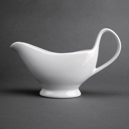 Olympia Whiteware Gravy Boats 340ml 12oz