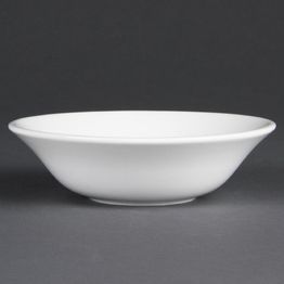 Olympia Whiteware Oatmeal Bowls 150mm 300ml