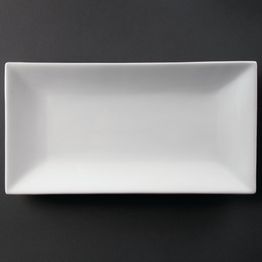 Olympia Whiteware Serving Rectangular Platter 380mm