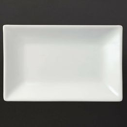 Olympia Whiteware Serving Rectangular Platters 200 x 130mm