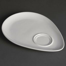 Olympia Whiteware Snack Plates 240mm