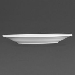 Olympia Whiteware Wide Rimmed Plates 165mm alternative