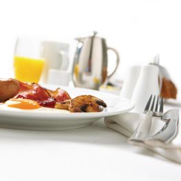 Olympia Whiteware Wide Rimmed Plates 310mm alternative