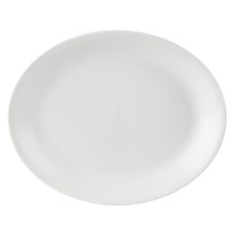 Simply Tableware White Oval Plate 30 x 24cm EC0007
