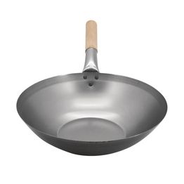 Vogue Mild Steel Wok Flat Base 330mm alternative
