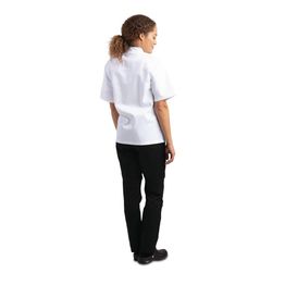Whites Chicago Unisex Chefs Jacket Short Sleeve White alternative
