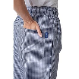Whites Unisex Vegas Chefs Trousers Small Blue and White Check alternative