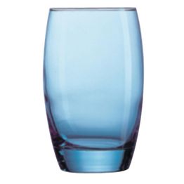 Arcoroc Salto Ice Blue Highball Glassess 350ml