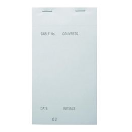 Carbonless Waiter Pad Duplicate Large