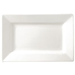 Olympia Lumina Wide Rim Rectangular Plates White 257x 155mm