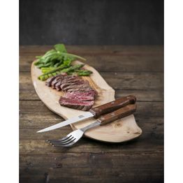 Olympia Steak Forks Wooden Handle alternative