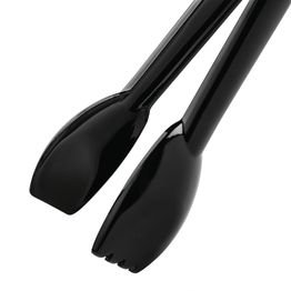 Vogue Food Tongs 9" Black Plastic alternative