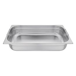 Vogue Stainless Steel 1/1 Gastronorm Tray With Handles 100mm 13.5Ltr