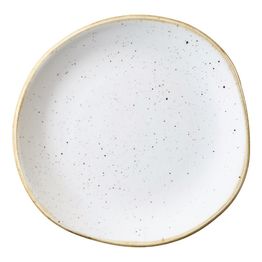 Churchill Stonecast Round Plates Barley White 186mm