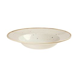 Churchill Stonecast Round Wide Rim Bowl Barley White 240mm alternative