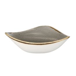Churchill Stonecast Triangle Bowls Grey 153mm
