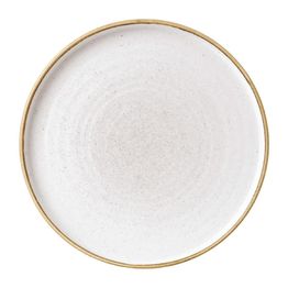 Churchill Stonecast Walled Chefs Plates Barley White 260mm