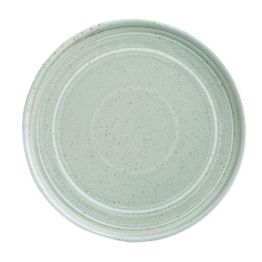 Olympia Cavolo Flat Round Plates Spring Green 220mm