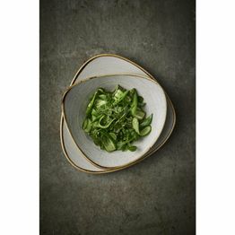 Churchill Stonecast Raw Lotus Plates Grey 228mm alternative