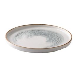 Churchill Homespun Accents Jasper Grey Walled Plate 260mm alternative