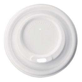Fiesta Compostable Bagasse Coffee Cup Lids 340ml / 12oz alternative