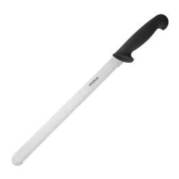 Hygiplas Serrated Slicer Black 30cm