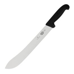 Victorinox Fibrox Butchers Steak Knife Black 30.5cm