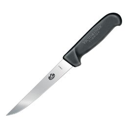 Victorinox Fibrox Straight Boning Knife Black 12.7cm