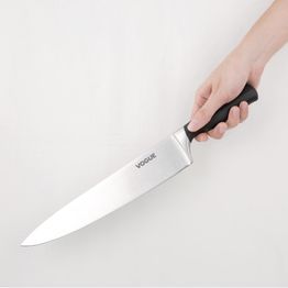 Vogue Soft Grip Chef Knife Black 25.5cm alternative