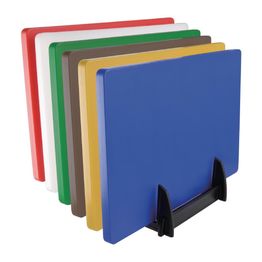 Hygiplas Black Plastic Chopping Board Rack Large alternative