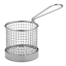 Olympia Chip Basket Round With Handle 80mm