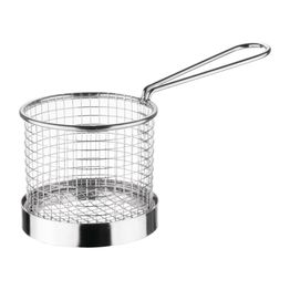 Olympia Chip Basket Round With Handle 95mm