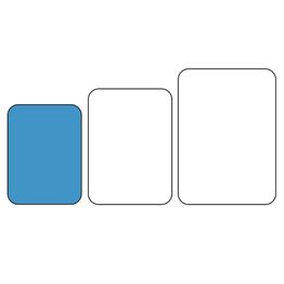 Olympia Kristallon Polypropylene Fast Food Tray Black alternative