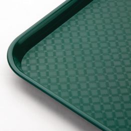 Olympia Kristallon Polypropylene Fast Food Tray Green alternative