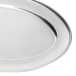 Olympia Stainless Steel Oval Serving Tray alternative