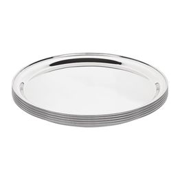 Olympia Stainless Steel Round Service Tray alternative