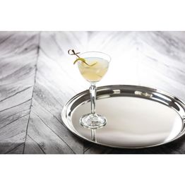 Olympia Stainless Steel Round Service Tray alternative