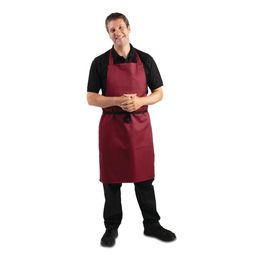 Whites Bib Apron Burgundy alternative