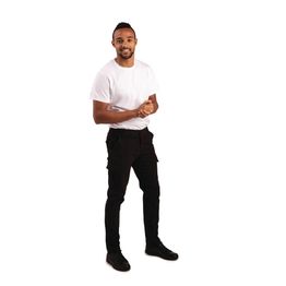 Portwest Stretch Slim Combat Trousers Black alternative
