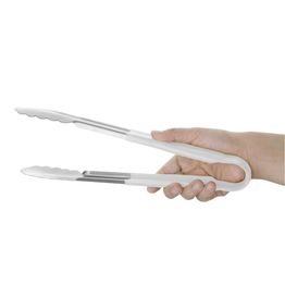 Hygiplas Colour Coded White Serving Tong 300mm alternative