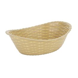 Olympia Kristallon Oval Polypropylene Basket - 215(W) x 160(L)mm