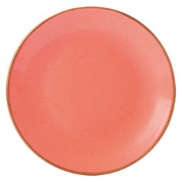 Seasons By Porcelite Coral Coupe Plate 24cm