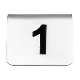 Olympia Stainless Steel Table Numbers 1-10 alternative