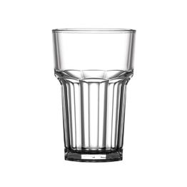 BBP Polycarbonate Nucleated American Hi Ball Glasses Half Pint CE Marked